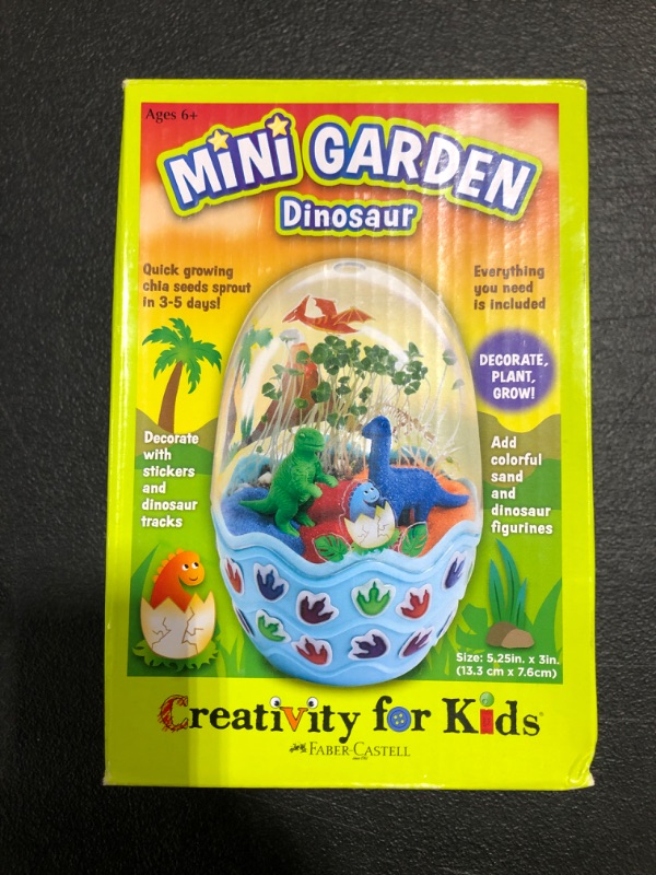 Photo 2 of Creativity for Kids Mini Garden Dinosaur. 
