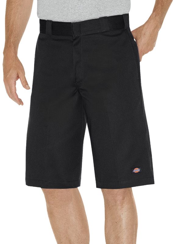 Photo 1 of Dickies Men's Relaxed Fit Multi-Use Pocket Work Shorts, 13 - Black Size 38 (WR640)
