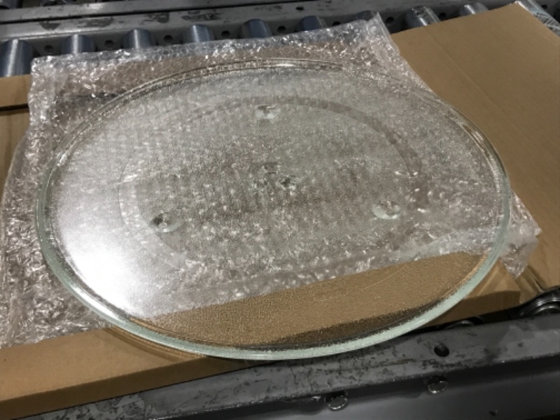 Photo 2 of 16.5’’ Panasonic Compatible Microwave Glass Plate/Microwave Glass Turntable Plate Replacement - Equivalent to Panasonic Part Number F06014M00AP