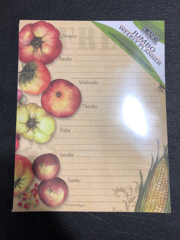 Photo 2 of Lang Fresh from The Farm Jumbo Weekly Planner by Susan Winget (1083052)