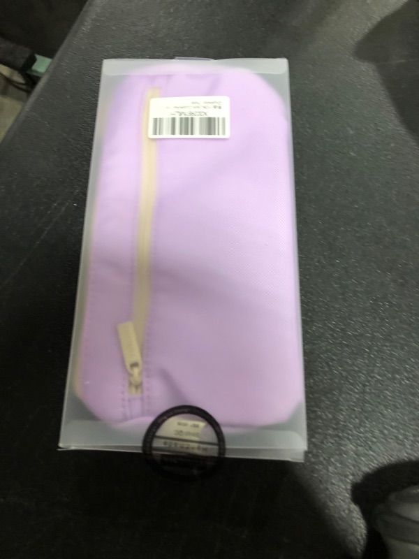 Photo 2 of YOKUMA Cute Kawaii Pencil Case for Girls, Large Capacity Aesthetic Pencil Pouch Bag for Teen College Student Adults, Back to School Office Supplies Stationery Organizer, Purple