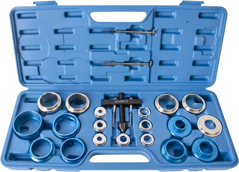 Photo 1 of aremnry Crank Bearing Camshaft Seal Remover and Installer Set Crank Seal Crankshaft Seal Tool Kit
