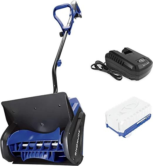 Photo 1 of Snow Joe 24V-SS13 24-Volt iON+ Cordless Snow Shovel Kit, 13-Inch (w/ 4.0-Ah Battery and Charger)
