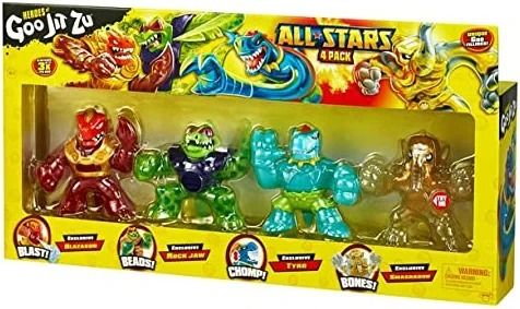 Photo 1 of Heroes of Goo Jit Zu Special Edition Box Set Pack (All Star 4 Pack)
