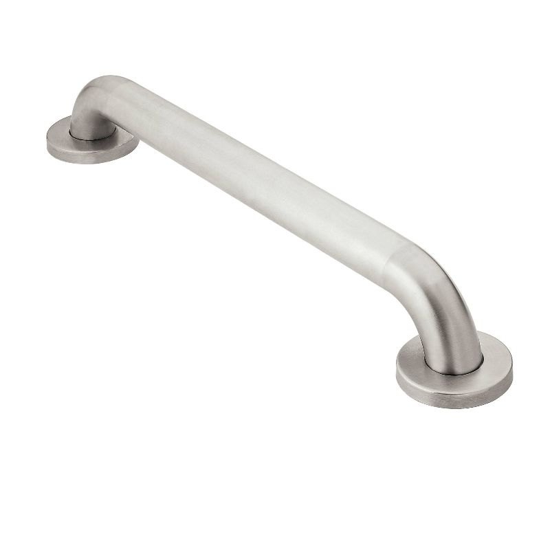 Photo 1 of  Moen Home Care 18" Wall Mount Grab Bar in Peened, R8918P 