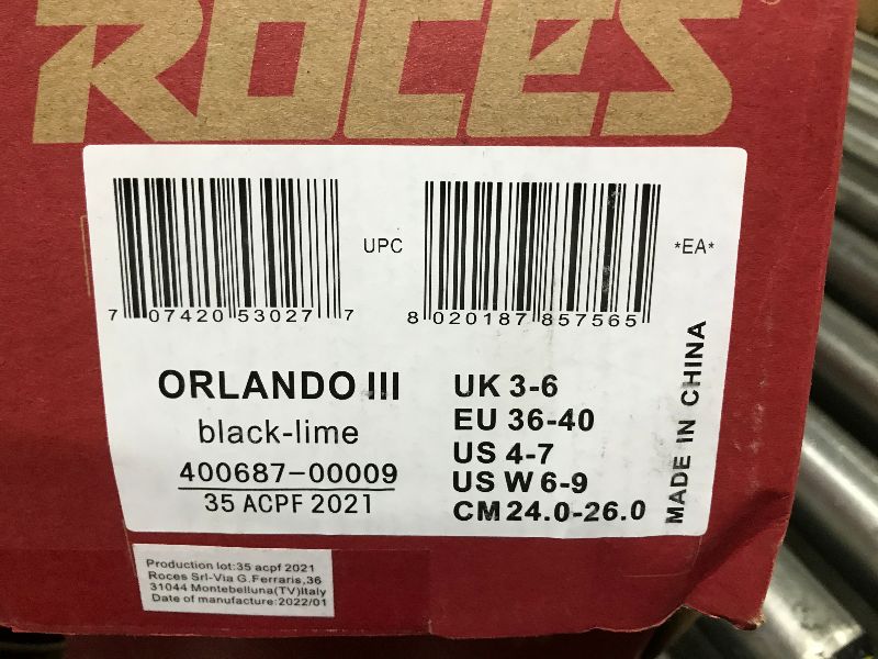 Photo 3 of  Roces Kid S Orlando Fitness Inline Skates Rollerblade Color Choices, US SIZE 4-7