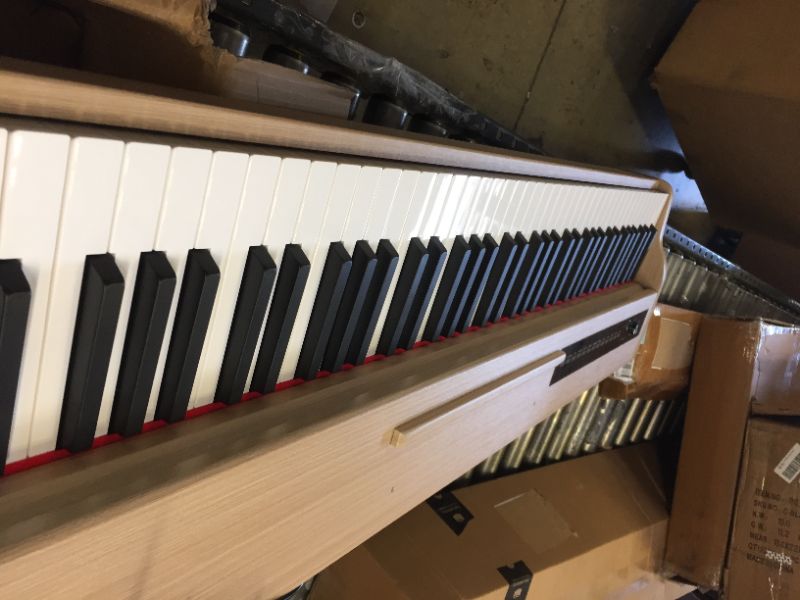 Photo 4 of SOLD FOR PARTS, NON FUNCTIONAL ZHRUNS Digital Piano,88 key Weighted Keyboard Piano,Heavy Hammer Keyboard Sustain Pedal, Power Supply,USB Connecting and Audio Input/Output for Beginner & Professional. TURNS ON.