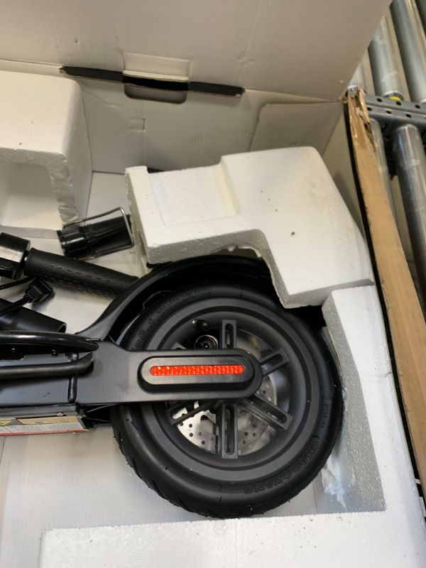 Photo 7 of SOLD FOR PARTS ONLY, DOES NOT CHARGE, NON FUNCTIONAL, Hover-1 Journey Electric Scooter | 14MPH, 16 Mile Range, 5HR Charge, LCD Display, 8.5 Inch High-Grip Tires, 220LB Max Weight, Cert. & Tested - Safe for Kids, Teens, Adults Black --- Box Packaging Damag