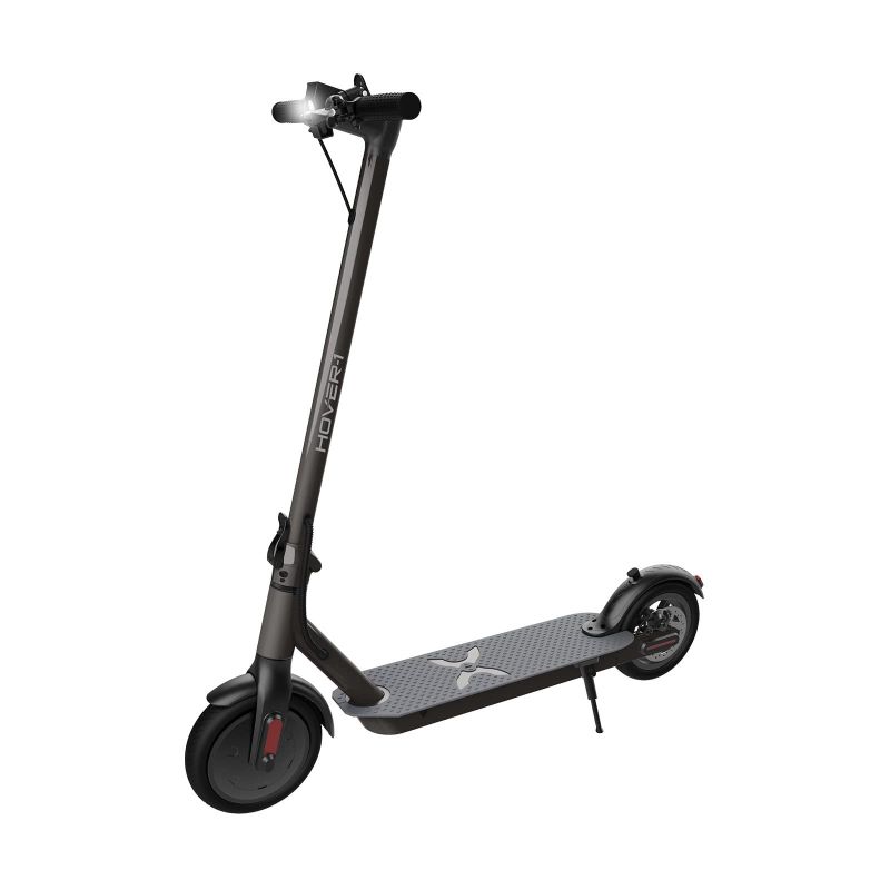 Photo 1 of SOLD FOR PARTS ONLY, DOES NOT CHARGE, NON FUNCTIONAL, Hover-1 Journey Electric Scooter | 14MPH, 16 Mile Range, 5HR Charge, LCD Display, 8.5 Inch High-Grip Tires, 220LB Max Weight, Cert. & Tested - Safe for Kids, Teens, Adults Black --- Box Packaging Damag