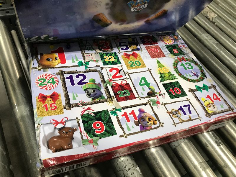 Photo 2 of  Paw Patrol: 2022 Advent Calendar with 24 Surprise Toys - Figures, Accessories and Kids Toys for Ages 3 and up! 