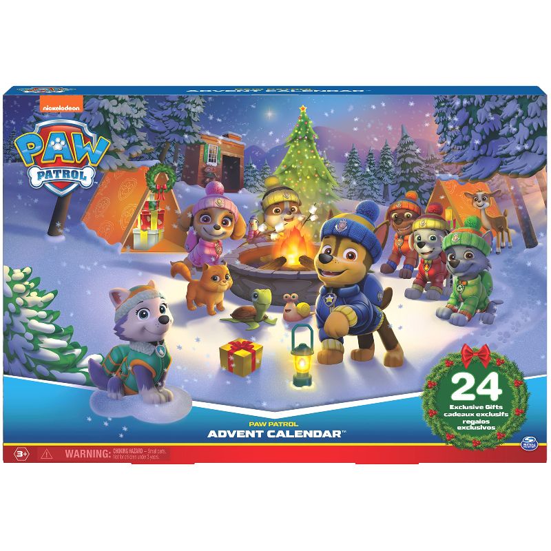 Photo 1 of  Paw Patrol: 2022 Advent Calendar with 24 Surprise Toys - Figures, Accessories and Kids Toys for Ages 3 and up! 