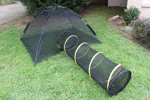 Photo 1 of  Outback Jack Pop-up Playground for Cats, 120 L X 17 W X 17 H, 7 LBS, Black 