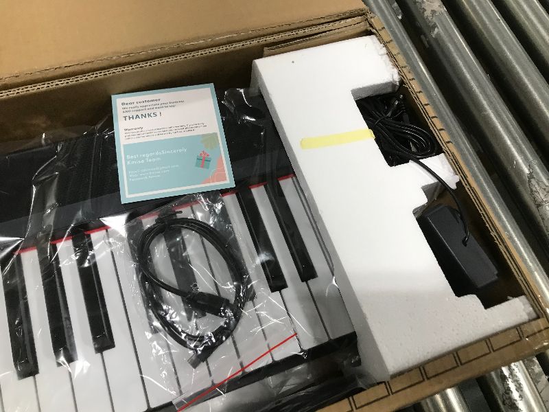 Photo 1 of Kmise Digital Piano 88 Key Full Size Semi Weighted Electronic Keyboard with Music Stand,Power Supply,Sustain Pedal,Bluetooth,MIDI,for Beginner Professional at Home/Stage