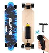 Photo 1 of SOLD FOR PARTS ONLY Youth Electric Skateboard Electric Longboard with Wireless Remote Control 8 Layers Maple Waterproof E-Skateboard for Adult, 350W Moter, 12 MPH Top Speed, Max Load 220lbs 