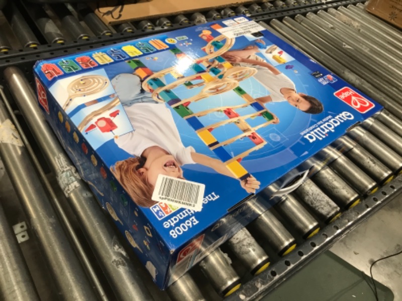 Photo 1 of Award Winning Hape Quadrilla Wooden Marble Run Construction - The Cyclone