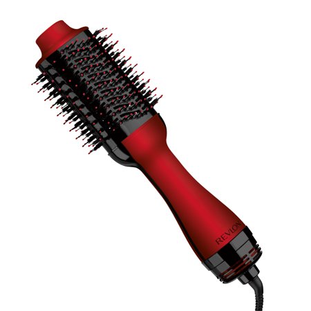 Photo 1 of  Revlon One-Step Hair Dryer and Volumizer Hot Air Brush, Red 