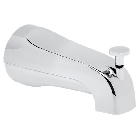 Photo 1 of  Slip-on Diverter Tub Spout, Polished Chrome, Wall 