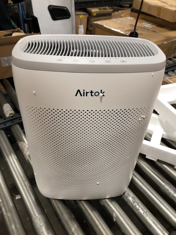 Photo 2 of AIRTOK Hepa Air Purifiers for Home Large Room up to 1100 ft² H13 True Filter 100% Ozone Free Air Cleaner for Smokers, Pet, Remove 99.99%Allergens, Dust, Odor, Smoke, Pollen 