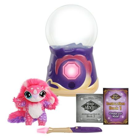 Photo 1 of  Magic Mixies Magical Misting Crystal Ball with Interactive 8 Inch Pink Plush Toy and 80+ Sounds and Reactions Electronic Pet Ages 5+ 