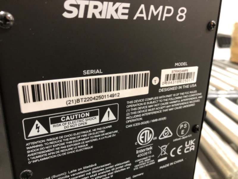 Photo 5 of  Alesis Strike Amp 8 2000W E-Drum Amp 8 Inch Woofer 