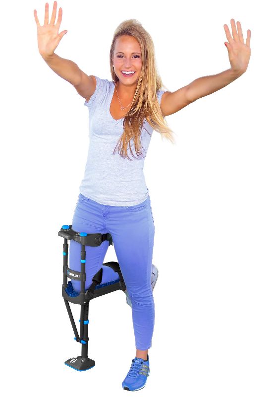 Photo 1 of  iWALK3.0 Hands Free Crutch - Pain Free Knee Crutch - Alternative to Crutches 