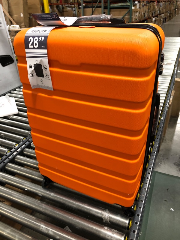 Photo 1 of COOLIFE Luggage 3 Piece Set Suitcase Spinner Hardshell Lightweight TSA Lock 4 Piece Set