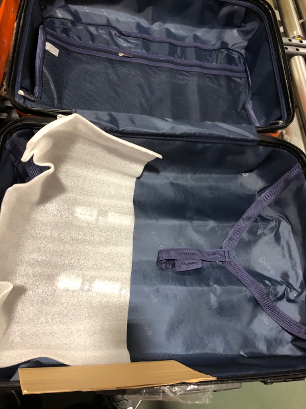 Photo 1 of COOLIFE Luggage 3 Piece Set Suitcase Spinner Hardshell Lightweight TSA Lock 4 Piece Set