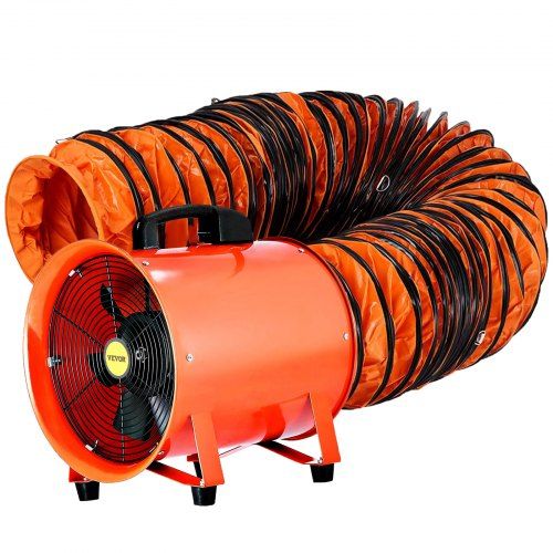 Photo 1 of  VEVOR 12 Inch(5m) Extractor Fan Blower Portable 5m High Rotation Exhaust 