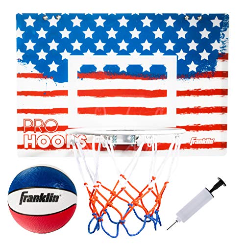 Photo 1 of  Franklin Sports Over the Door Mini Basketball Hoop Accessories Included 