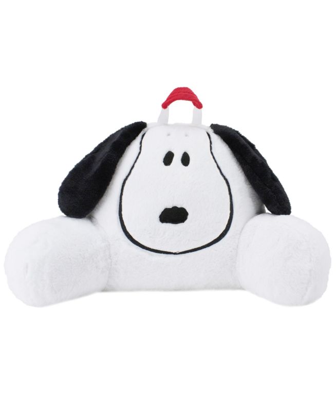 Photo 1 of  Animal Adventure Animal Adventure Peanuts Snoopy Character Backrest with Carrying Handle & Back Pocket, White, 15X23 