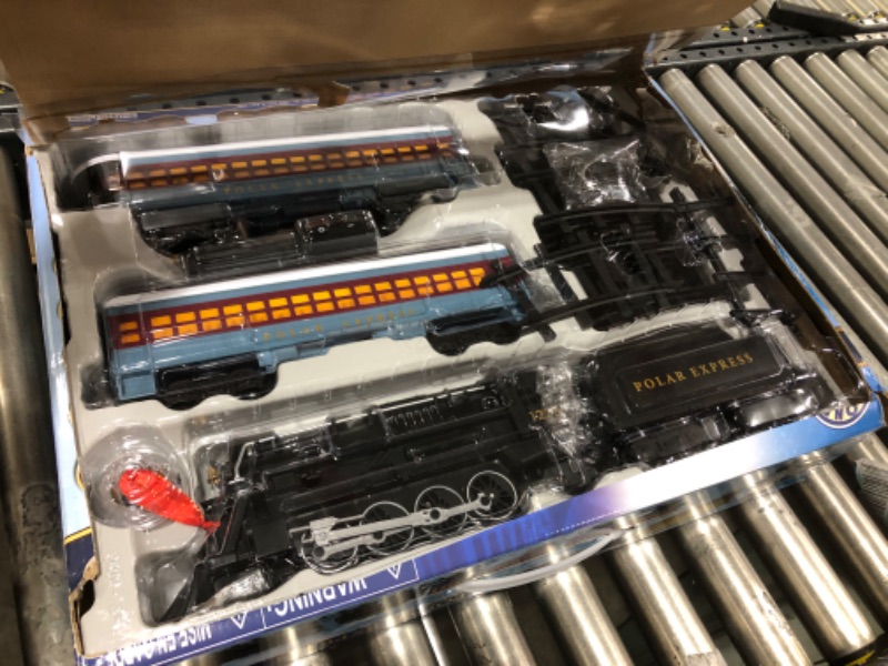 Photo 2 of  Lionel Polar Express Battery Operated Model Train Set with Remote Control 