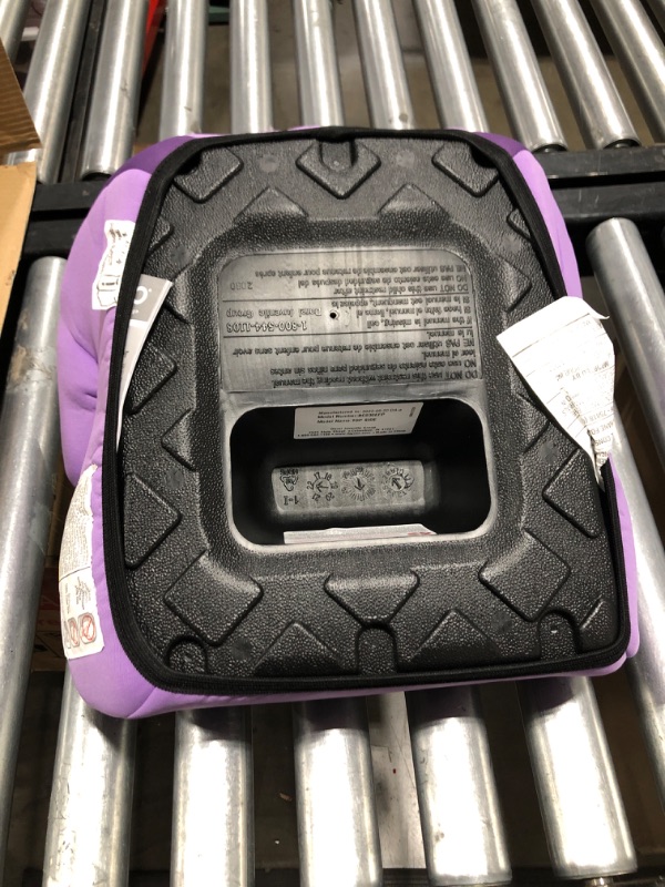 Photo 3 of Cosco Topside Child Safe Belt Positioned Backless Booster Car Seat, Purple Grape