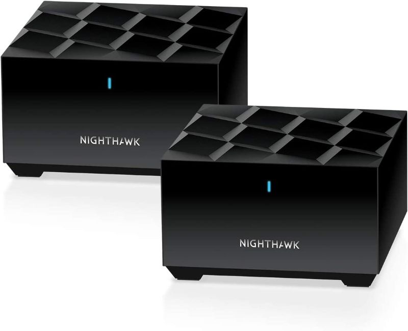 Photo 1 of NETGEAR Nighthawk Whole Home Mesh WiFi 6 System (MS60) - 2 pack 