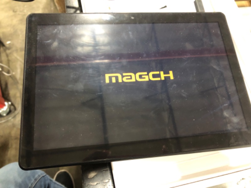 Photo 2 of **Screen Locked!! Needs to be Factory Reset!!** MAGCH X10 10 inch Android Tablet, 3G Phone Tablet with Dual SIM Android 10.0, 32GB ROM, 2GB RAM, HD IPS Display, Quad-Core Processor, Wi-Fi, Bluetooth 4.2, GPS, FM, OTG, USB Type-C Charging, Black 