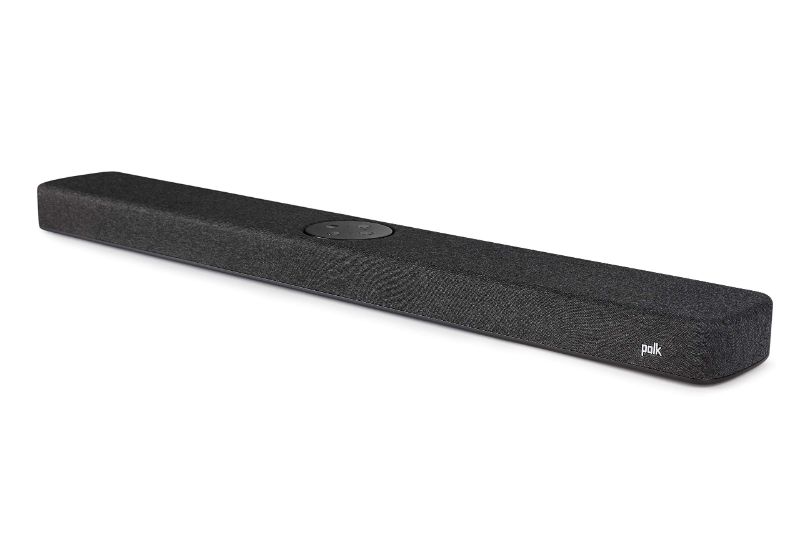 Photo 1 of Polk Audio React Sound Bar, Dolby & DTS Virtual Surround Sound, Next Gen Alexa Voice Engine with Calling & Messaging Built-in, Expandable to 5.1 with Matching React Subwoofer & SR2 Surround Speakers
