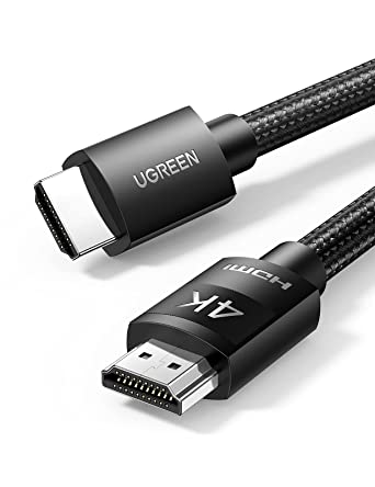 Photo 1 of UGREEN 4K HDMI Cable High Speed HDMI Cord Nylon Braided 18Gbps with Ethernet Support 4K 60HZ HDR ARC Compatible with PS5 PS4 Blu-ray UHD TV Monitor Computer Xbox 360, TV Stick, Laptop, 10FT
