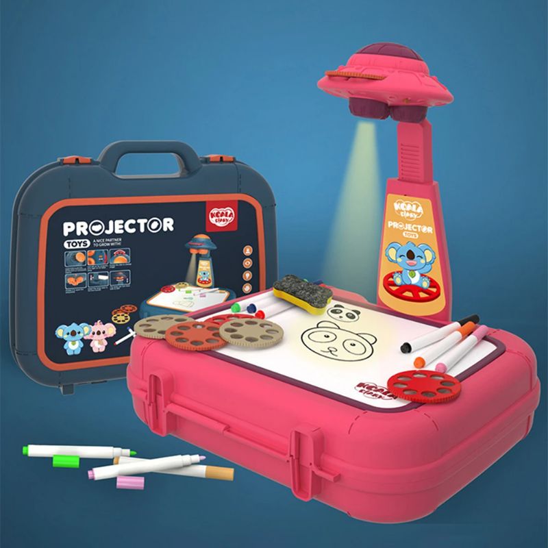 Photo 1 of  Projector Art Drawing Table Toy Koala Diary Smart 48 Patterns Kids Graffiti Painting Board Desk Educational Toys