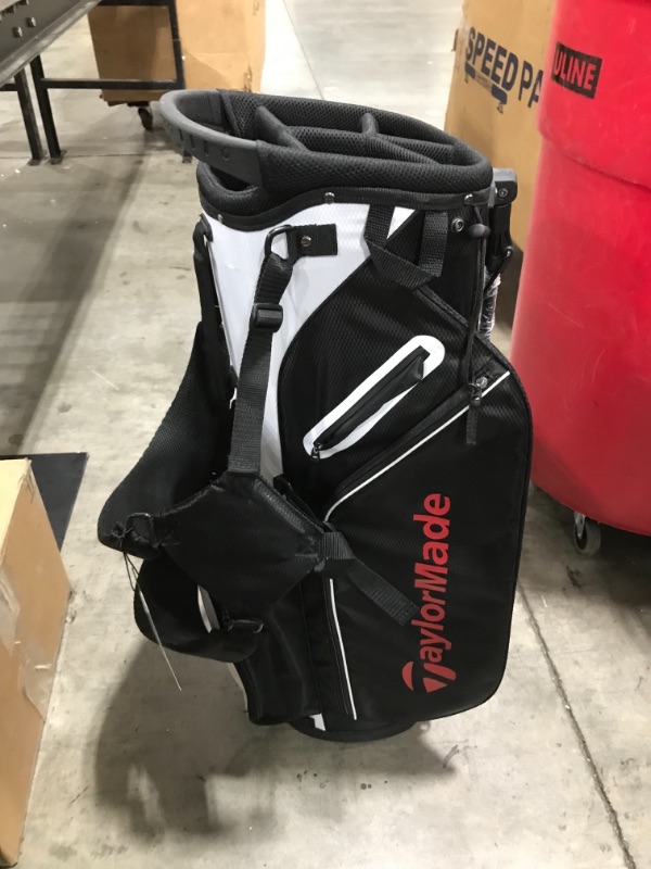 Photo 2 of TaylorMade 5.0 ST Stand Bag Black/White/Red