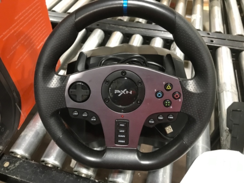 Photo 2 of PXN V9 Gaming Racing Wheel with Pedals and Shifter, Steering Wheel for PC, Xbox One, Xbox Series X/S, PS4, PS3 and Nintendo Switch