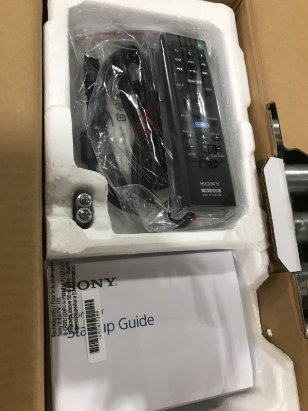 Photo 1 of Sony HT-A3000 3.1ch Dolby Atmos Soundbar Surround Sound Home Theater with DTS:X and 360 Spatial Sound Mapping, works with Google Assistant Sound bar only