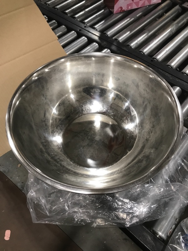 Photo 2 of 20 Qt. Stainless Steel Mixing Bowl