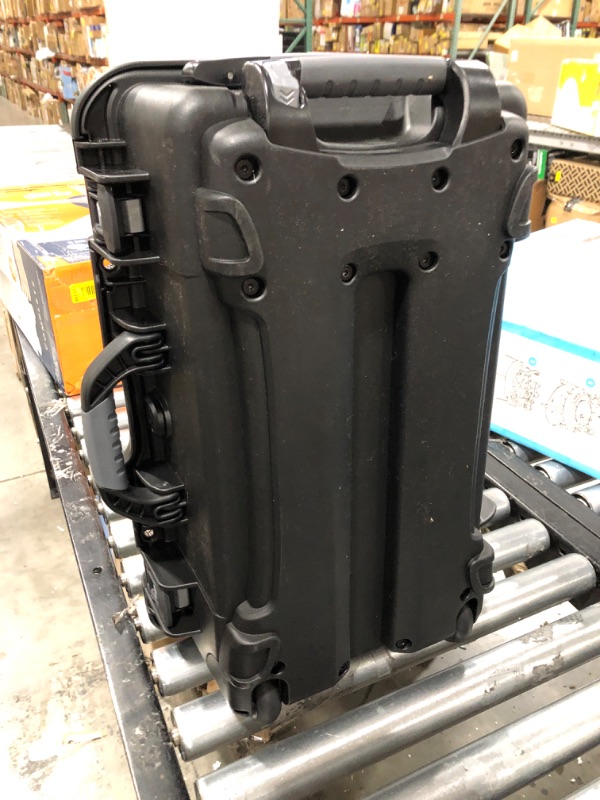 Photo 4 of Nanuk 935 Waterproof Carry-On Hard Case with Wheels and Foam Insert - Black Black Cubed Foam Case