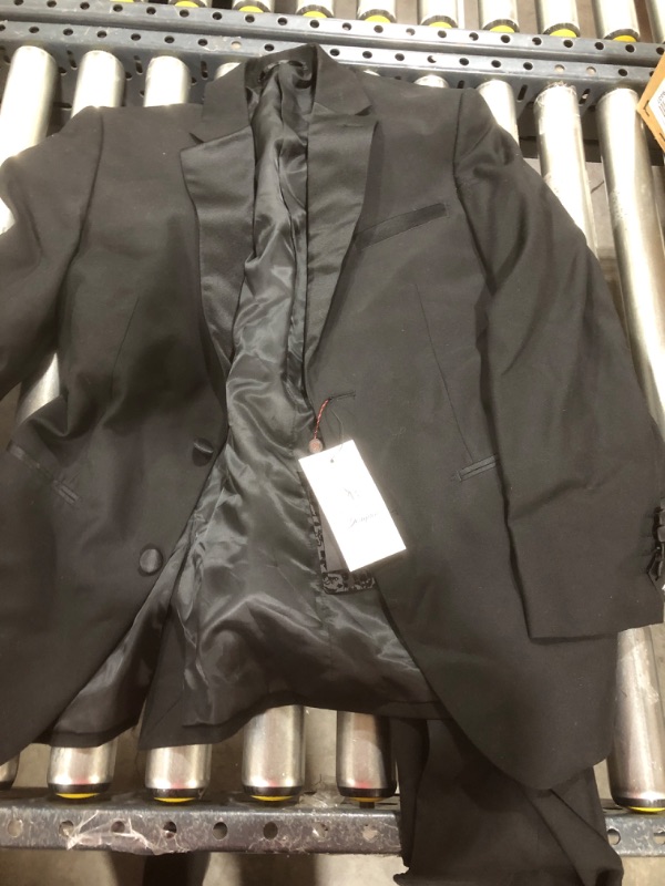 Photo 1 of BOYS SUIT BLACK
SIZE 36S