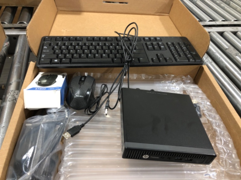 Photo 2 of HP ProDesk 600 G1 Mini Business Desktop PC, Intel Core Quad i5 4590T up to 3.0GHz, 8GB DDR3, 500GB, WiFi, BT, VGA, DP, Windows 10 64 Bit-Multi-Language Supports English/Spanish/French(Renewed)