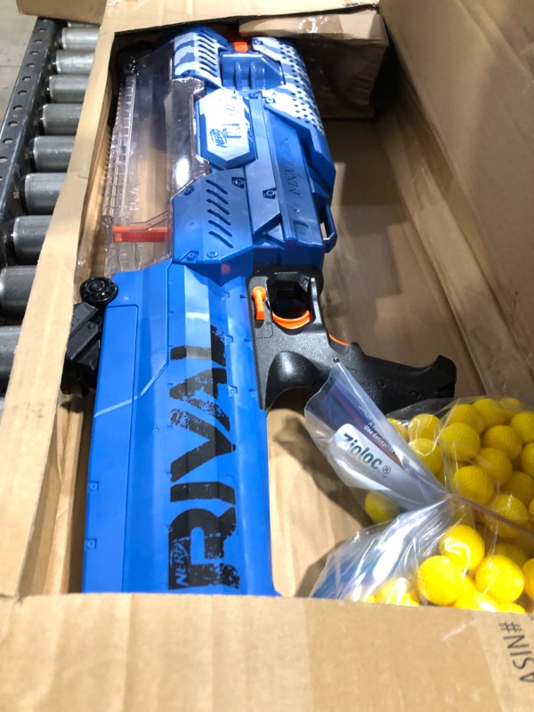 Photo 2 of Nerf Rival Nemesis MXVII-10K, Blue (Amazon Exclusive)