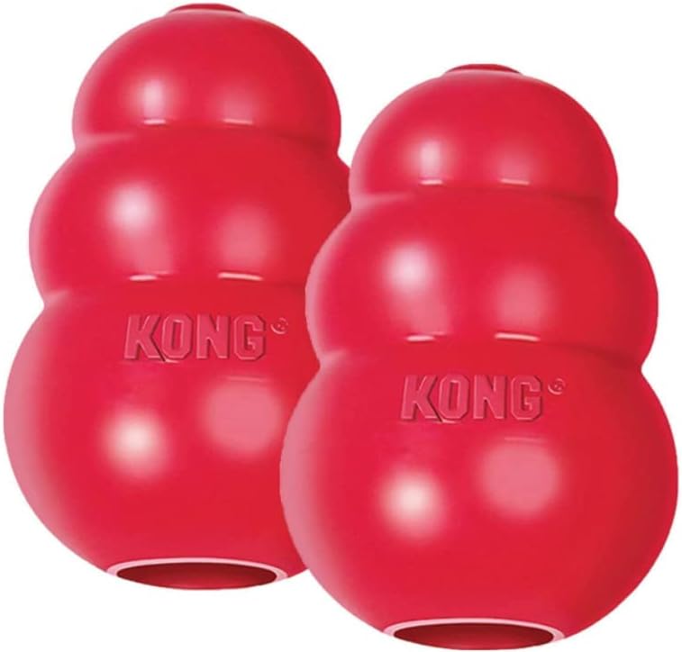 Photo 1 of KONG Classic Medium Dog Toy Red Medium Pack of 2
