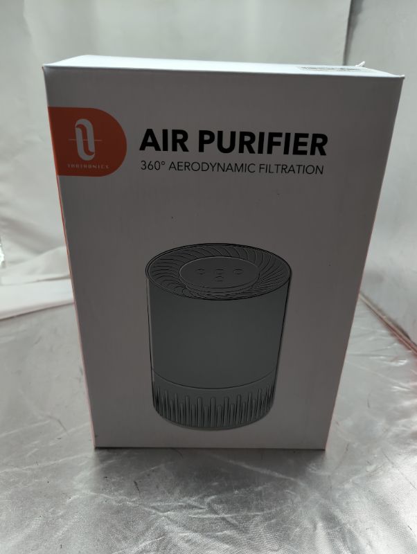 Photo 2 of TaoTronics Air Purifier with True HEPA, Desktop Air Cleaner Perfect for Home, Bedroom, Smoke TT-AP001
