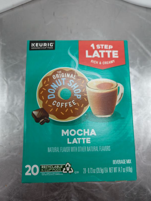 Photo 2 of The Original Donut Shop Mocha Latte, Single-Serve Keurig K-Cup Pods, Flavored Coffee Pods, 20 Count
