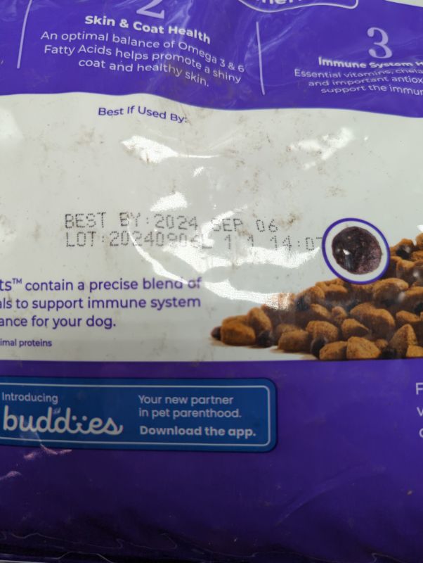 Photo 3 of Blue Buffalo Basics Skin & Stomach Care, Natural Puppy Dry Dog Food, Turkey & Potato 11-lb
