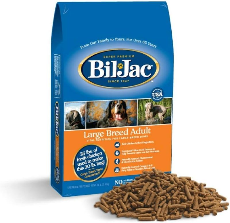 Photo 1 of Bil-Jac Large Breed Adult Dry Dog Food, 30-Pound Bag
